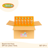Beach Hut Face SPF65 Lotion 75ml Set of 6